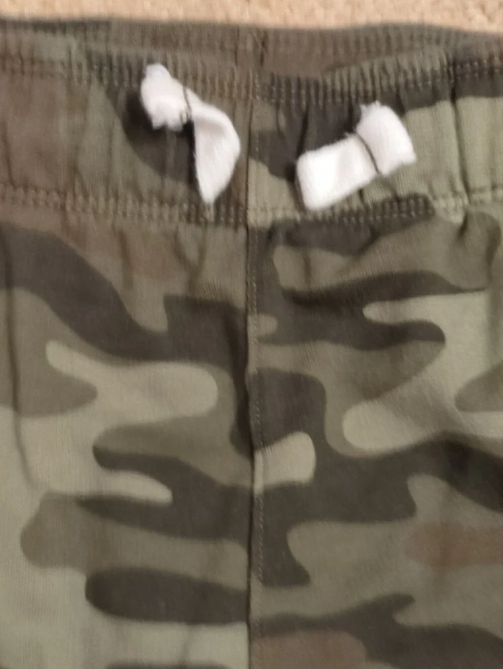 Carter's Olive Camo Kids Jogger Pants